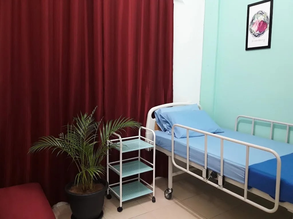 Single resident room shown in the Evoleht Nursing Home directory gallery