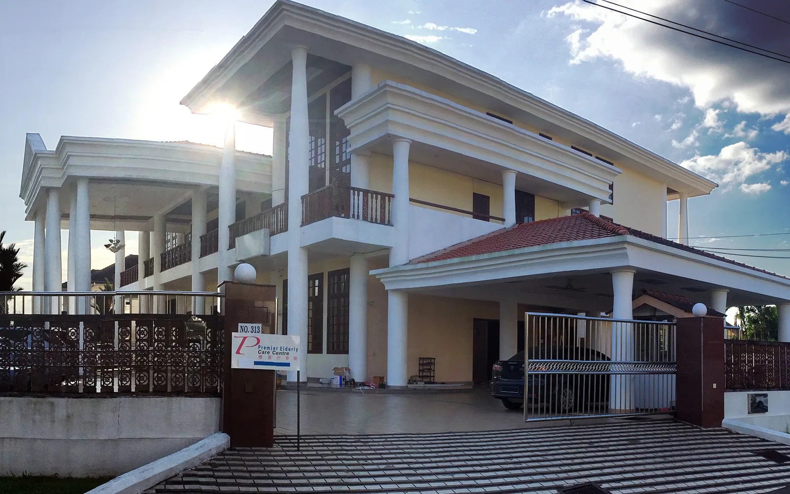 Exterior of Premier Elderly Care Centre in Kuching
